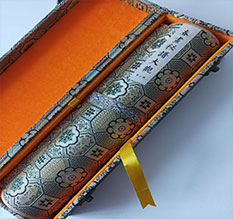 日土书画装裱案例